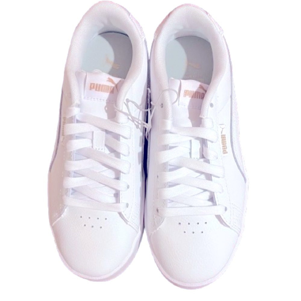 🆕- Puma White Court Sneaker. Size: 7. New in box. - Picture 3 of 10